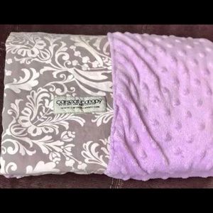 Baby girl car seat cover